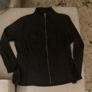 Calia Black Utility Jacket with Minimalist Design